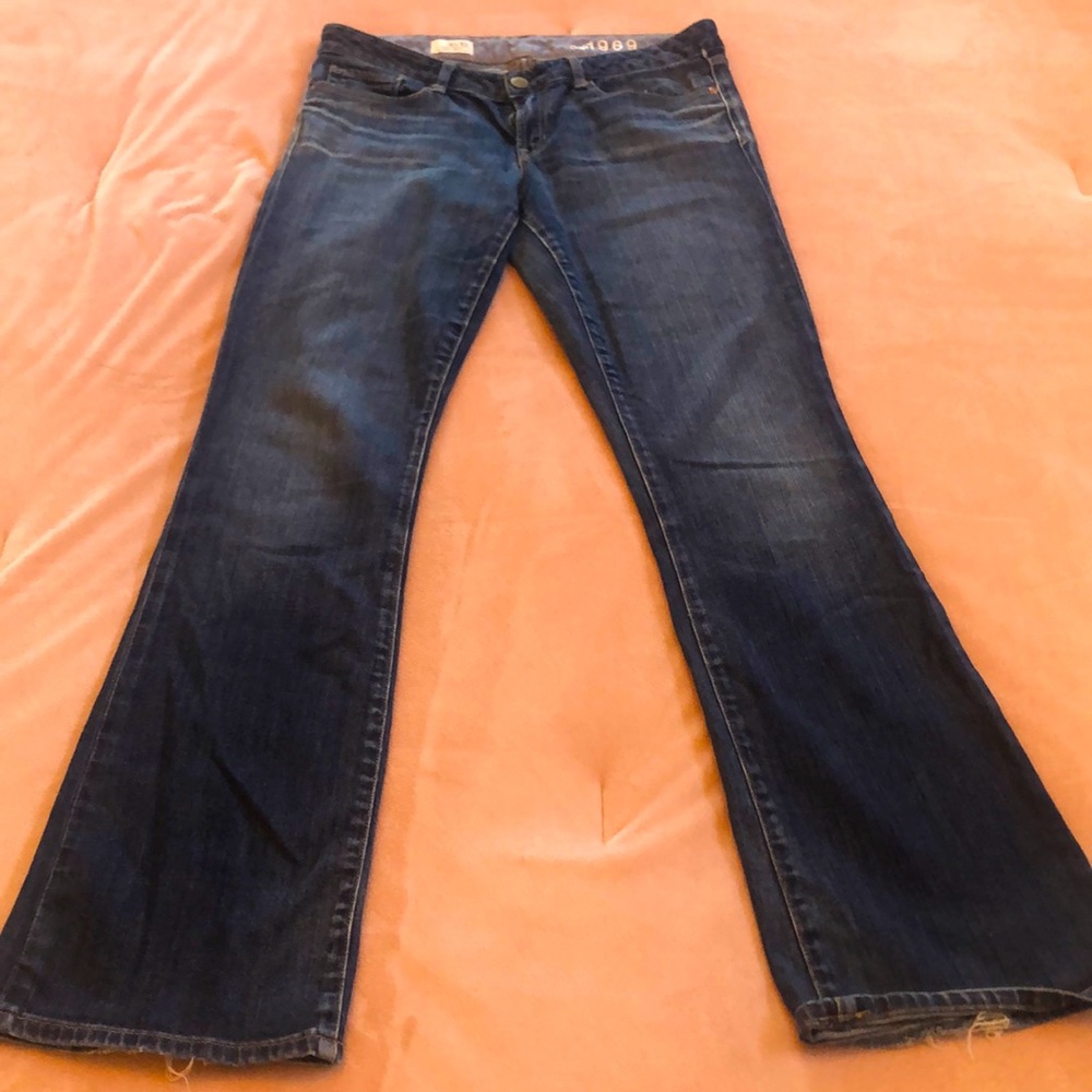 Gap jeans Flare legged (Sexy Boot)Size 30
